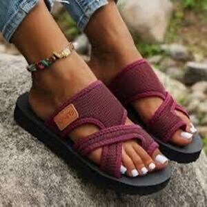 Reality Women's Comfortable Flip Flop, Arch Support Bunion Size US 6/EU 37